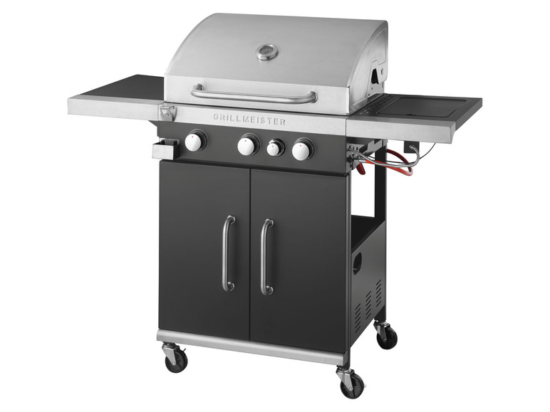 Ga naar volledige schermweergave: GRILLMEISTER Gasbarbecue, 3 branders - afbeelding 1