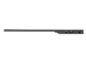Zijaanzicht van een draagbare monitor met aan/uit-knop, menuknop en hoofdtelefoonaansluiting.