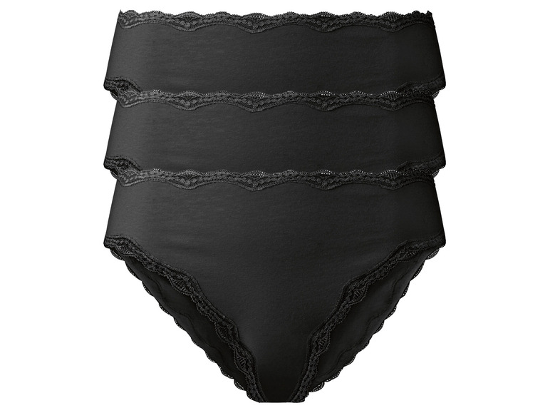 Ga naar volledige schermweergave: esmara® Set van 3 slips met kant - afbeelding 2