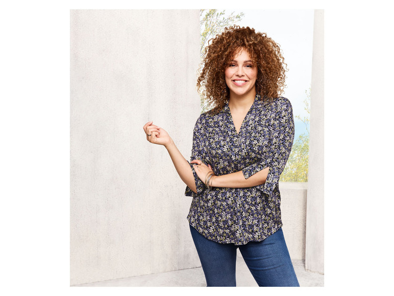 Ga naar volledige schermweergave: esmara® Nonchalante blouse met 3/4-mouwen - afbeelding 6