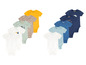 Bodys bébé Lupilu en différents coloris et imprimés.