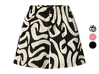 ESMARA® Shorts en lin pour femmes