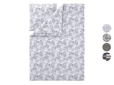 LIVARNO® Housse de couette en satin microfibre, 140 x 200 cm