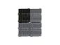 Panneaux perforés PARKSIDE noirs et gris pour atelier.