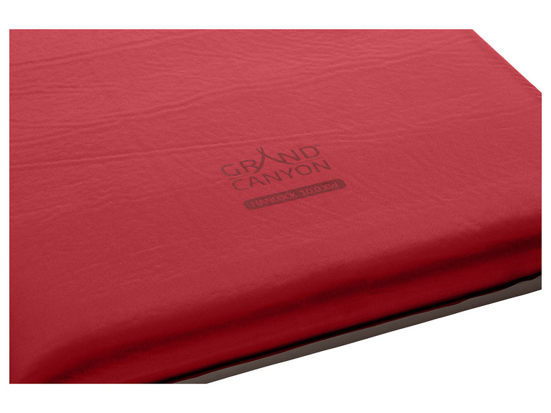 Un matelas de camping rouge de Grand Canyon.