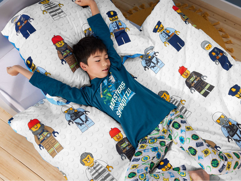 Ga naar volledige schermweergave: LEGO Katoenen dekbedovertrek voor kinderen, 140 x 200 cm - afbeelding 18