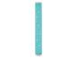 Lampe cylindrique turquoise avec motif d'étoiles blanches