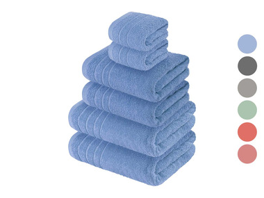 LIVARNO home Handdoek, set van 6