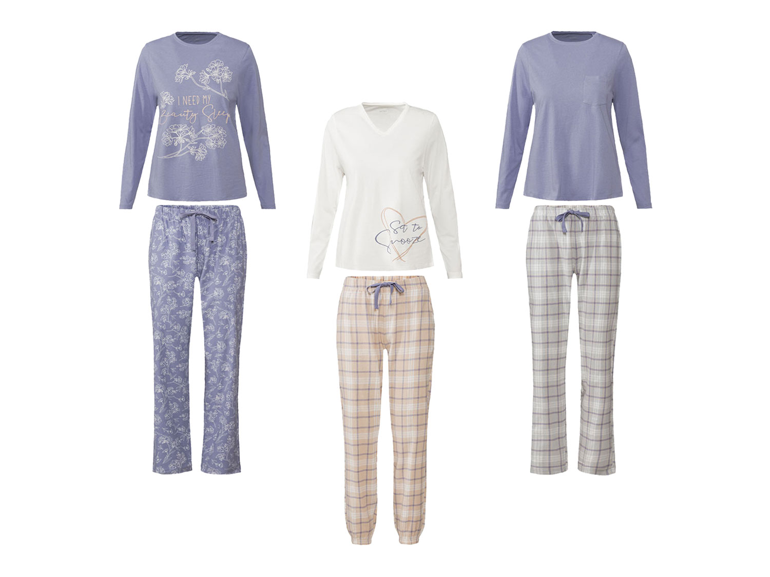 esmara Warme katoenen pyjama