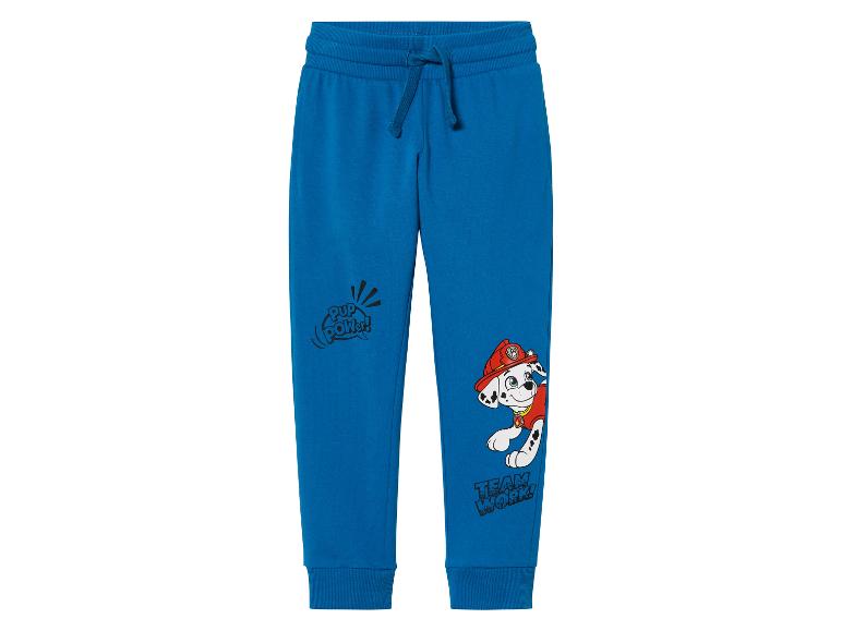 Blauwe joggingbroek met Paw Patrol print.