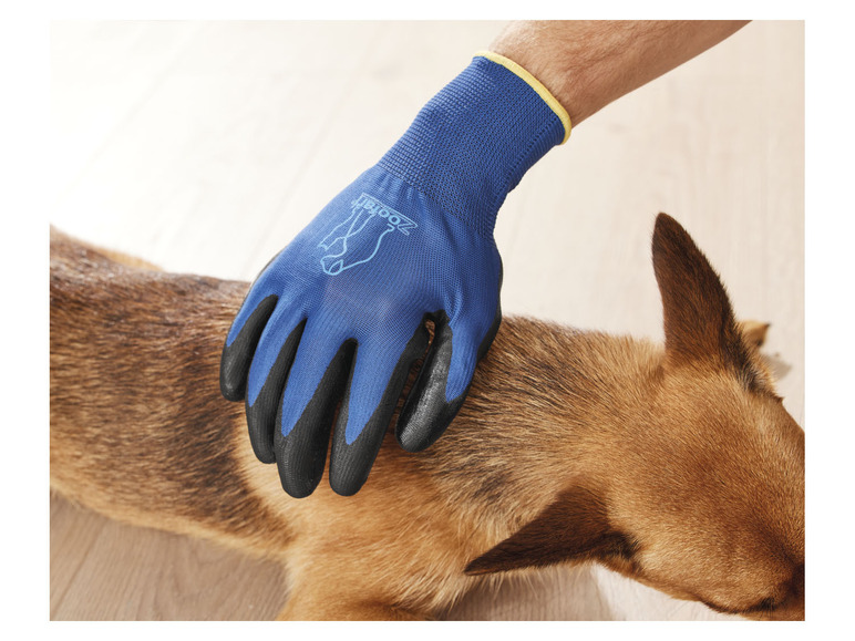 Ga naar volledige schermweergave: zoofari® Bontverzorgingshandschoen, met massage-effect - afbeelding 3