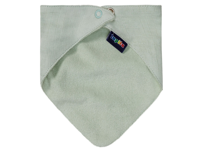 Aller en mode plein écran lupilu Set de 2 foulards triangulaires bébé en pur coton bio - Photo 11