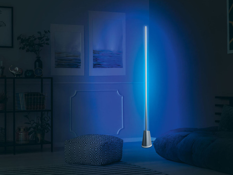 Ga naar volledige schermweergave: LIVARNO home Ledstaanlamp Smart Home - afbeelding 4