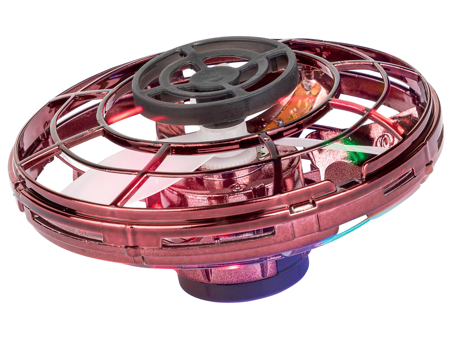 Lenco Spinner volant avec effets LED