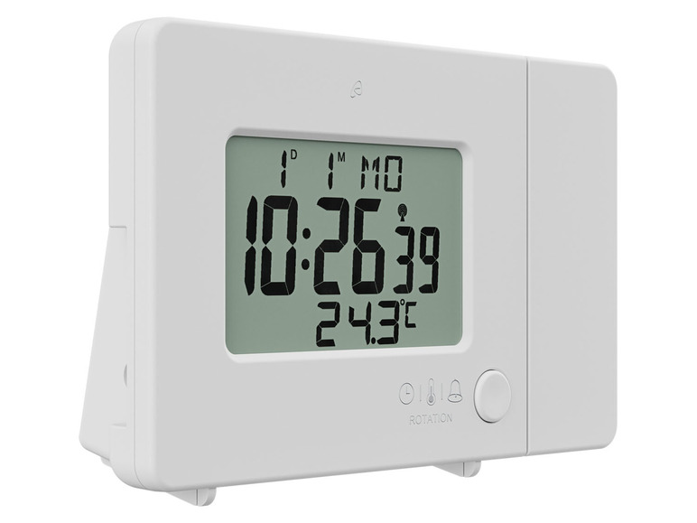Ga naar volledige schermweergave: AURIOL® Wekker met projectie - afbeelding 2