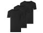 Lot de trois t-shirts noirs à manches courtes