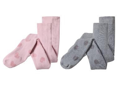 Collants tricotés pour bébé, 2 pièces lupilu®