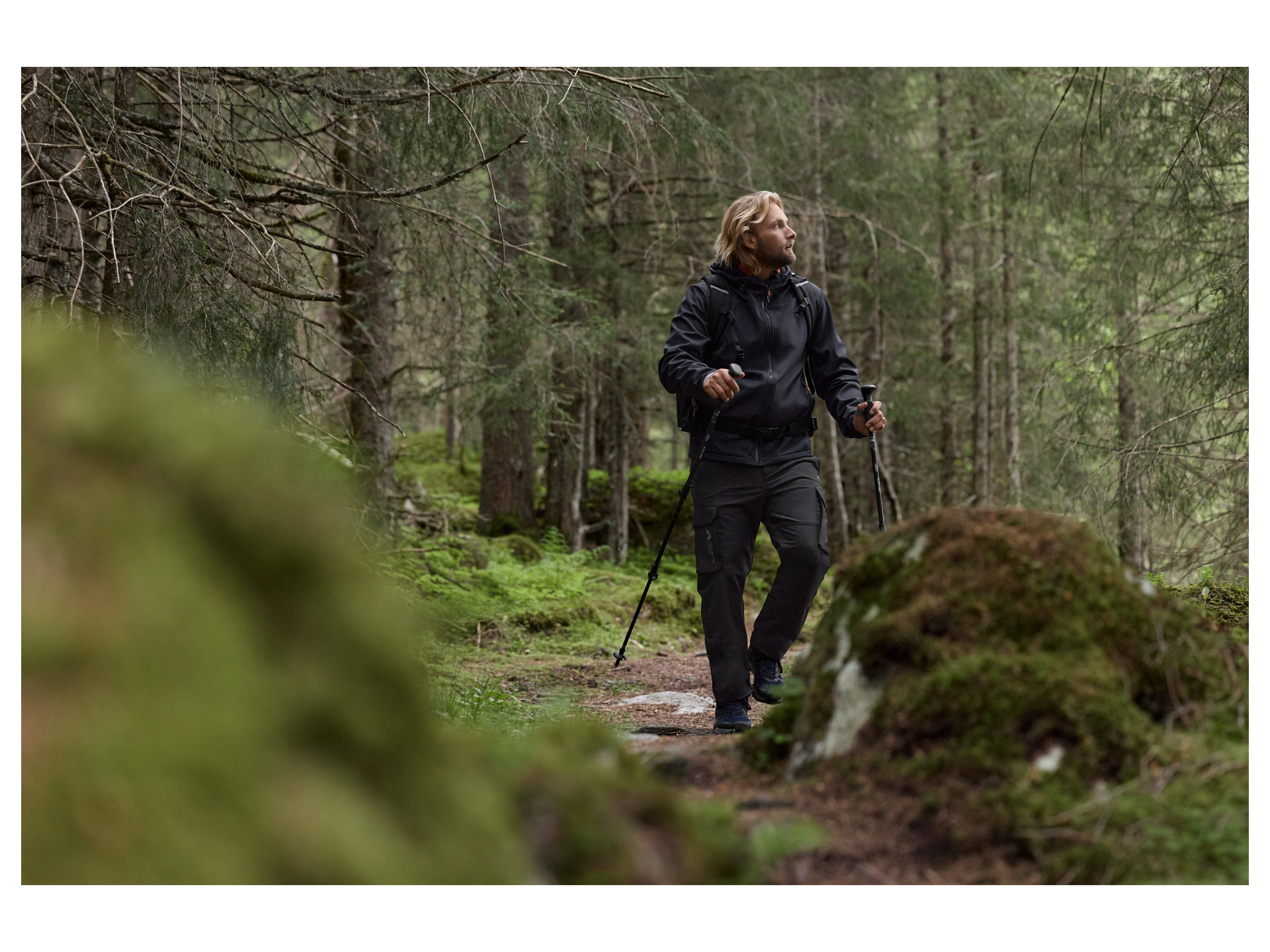 Softshell thermische jas voor heren CRIVIT - 12
