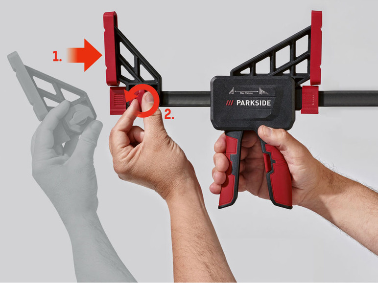 Aller en mode plein écran PARKSIDE® Pinces de serrage, 1 ou 2 pièces - Photo 22