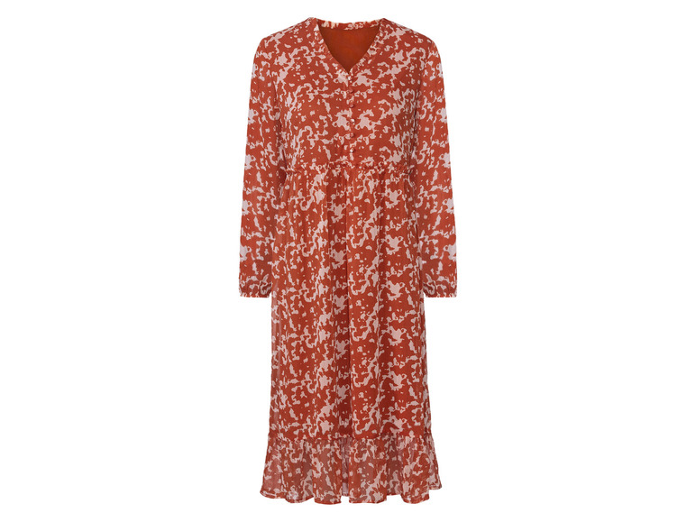 Aller en mode plein écran esmara® Robe midi à volants froncés - Photo 8