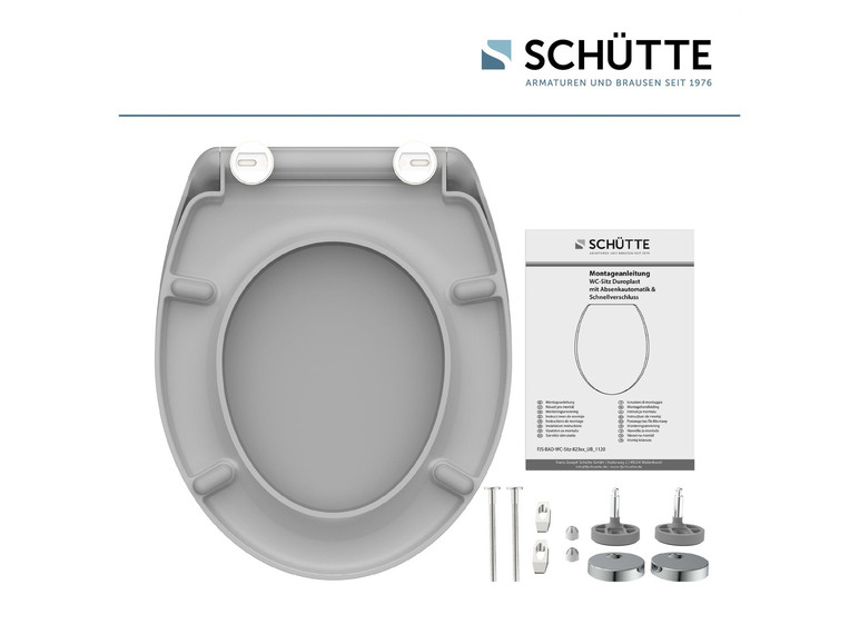 Ga naar volledige schermweergave: Schütte WC zitting duroplast, met soft-close-mechanisme - afbeelding 17