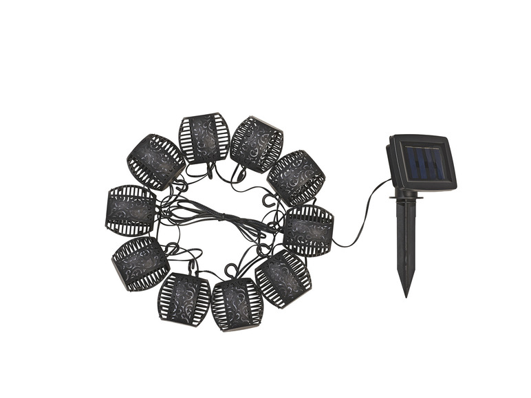 Aller en mode plein écran LIVARNO home Guirlande lumineuse solaire à LED, 3,8 m - Photo 2