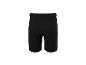 Zwarte shorts, van achteren gezien.