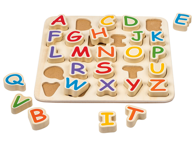 Ga naar volledige schermweergave: Playtive Educatieve houten puzzel - afbeelding 7