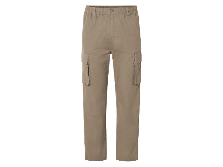 Beige cargobroek.