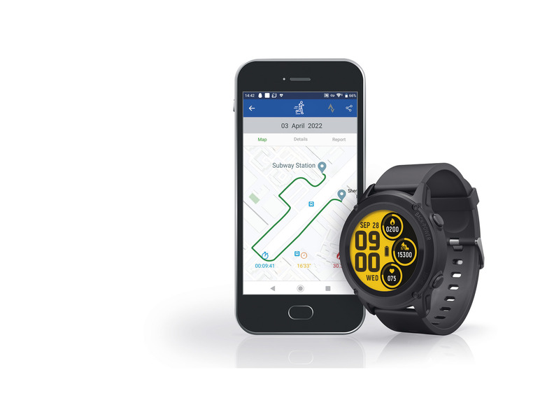 Ga naar volledige schermweergave: SILVERCREST® Smartwatch met ingebouwde GPS - afbeelding 11