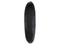 Zwarte beschermhoes voor een surfboard.