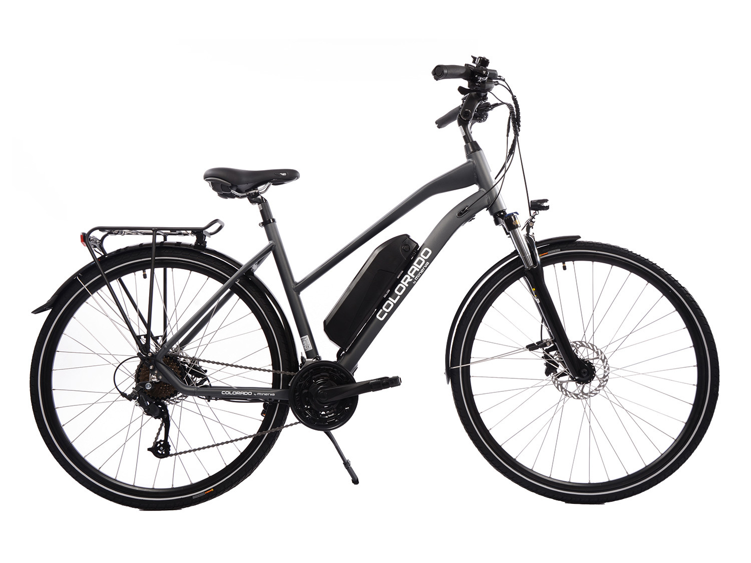 cafe speling Denemarken Colorado Elektrische trekkingfiets, 28", achterwielmot…