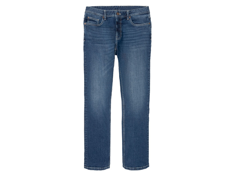 Ga naar volledige schermweergave: LIVERGY® Straight fit jeans van een katoenmix - afbeelding 9
