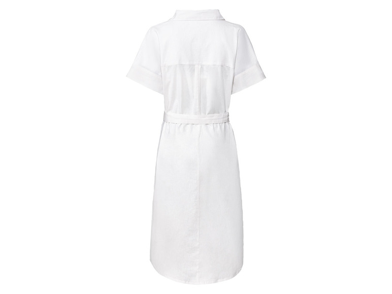 Ga naar volledige schermweergave: esmara® Midi-jurk van een linnenmix - afbeelding 9