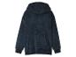 Sweat à capuche moelleux bleu foncé