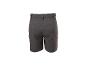 Donkergrijze shorts, achterkant.