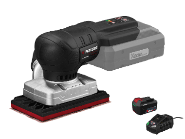 PARKSIDE PERFORMANCE® Ponceuse vibrante sans fil 20 V PAMSP20 avec batterie et chargeur