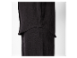 Zwarte katoenen set met overhemd en broek.