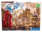 Een 1000-delige Clementoni-puzzel met afbeeldingen van Londen, waaronder de London Eye, telefooncellen en de Tower Bridge.