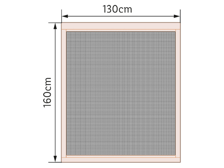 Ga naar volledige schermweergave: LIVARNO home Vliegenrolluik, 130 x 160 cm - afbeelding 12
