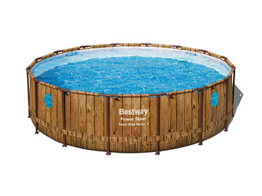Bestway Piscine Power Steel Swim Vista, Ø 488 x 122 cm 