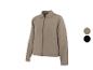 Herenjas in beige met rits en twee kleuropties.