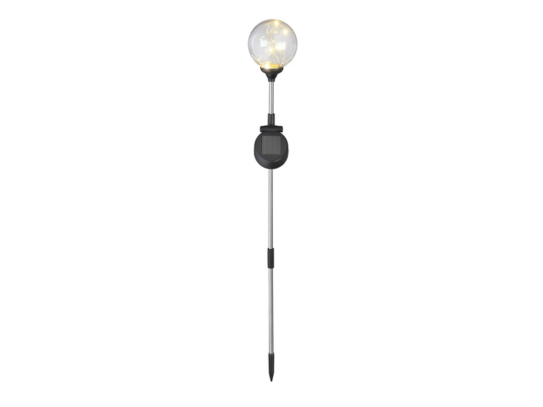 Aller en mode plein écran LIVARNO home Lampe solaire à LED, Ø 9 cm, hauteur 72 cm - Photo 3