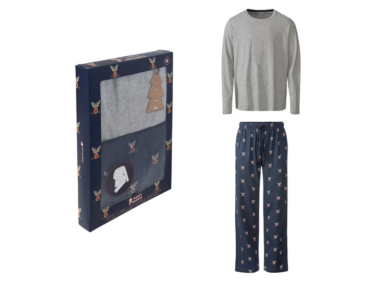 Aller en mode plein écran Happy Shorts Pyjama en pur coton dans une boîte cadeau - Photo 2