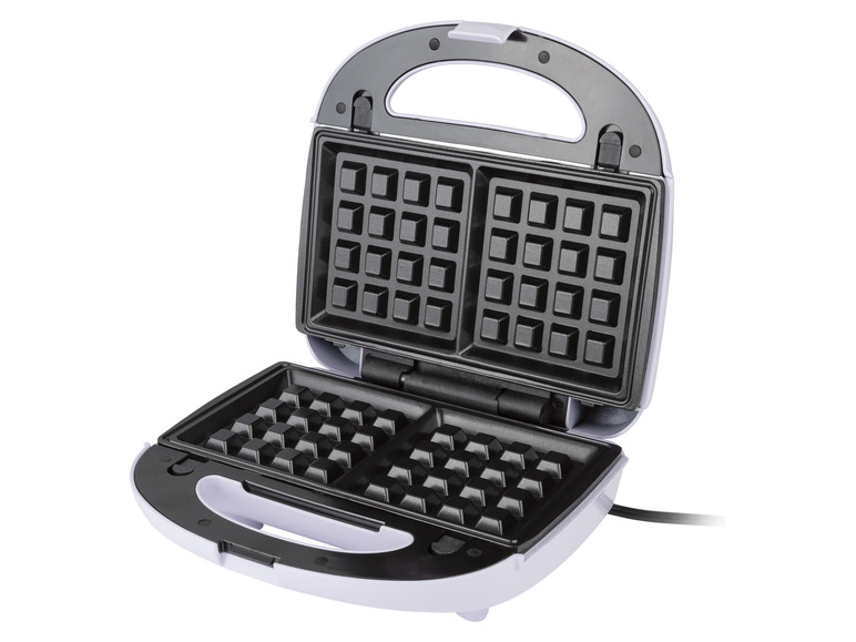 Ga naar volledige schermweergave: SILVERCREST® Wafelijzer, 750 W, 3 wisselplaten - afbeelding 5