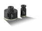 Twee Parkside Performance diamantboorkronen, een van 68 mm en een van 30 mm.