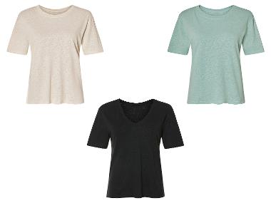ESMARA® T-shirt en lin pour femmes