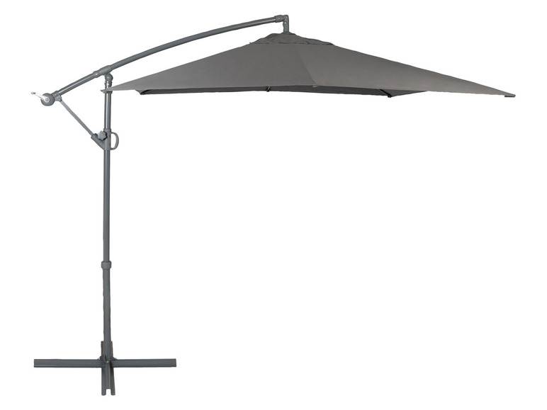 Ga naar volledige schermweergave: LIVARNO HOME Zwevende parasol, Ø 238 cm - afbeelding 1