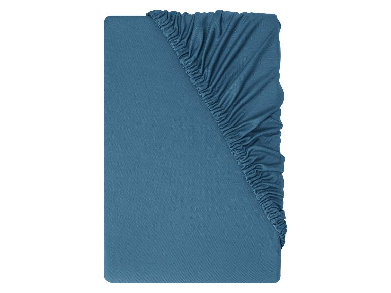 Blauw hoeslaken