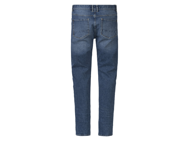 Ga naar volledige schermweergave: LIVERGY® Tapered fit jeans van een katoenmix - afbeelding 3